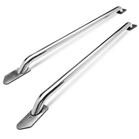 TAC Bed Rails Fit 2014-2024 Chevy Silverado 1500/GMC Sierra 1500 5.5ft Short Bed T304 Stainless Steel truck Side rails Off Road Automotive Exterior Accessories 2pcs