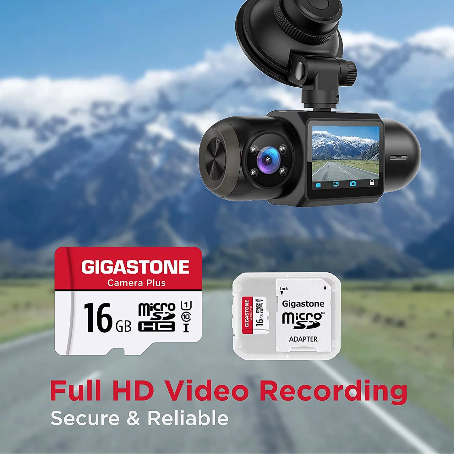 [Giga] 16GB 5-Pack ro SD , Camera Plus, roSDHC Memory Wyze Cam, Security Camera, Full HD Video