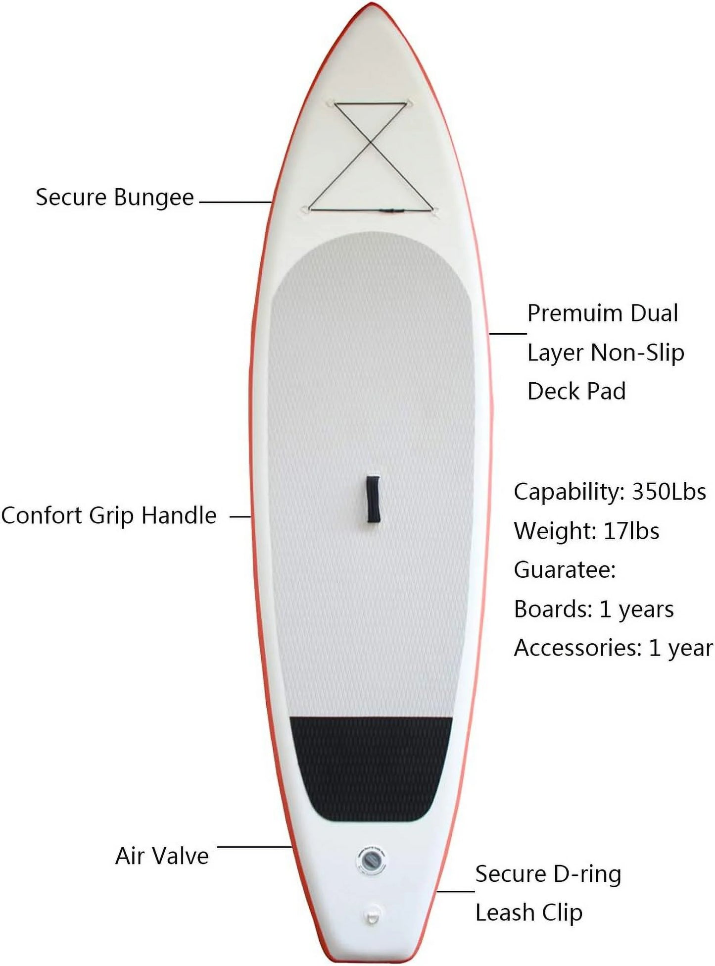 XYLOVE CO 11'33"6" SUP All Skill Levels Stand Up Paddle Board and Accessories Package