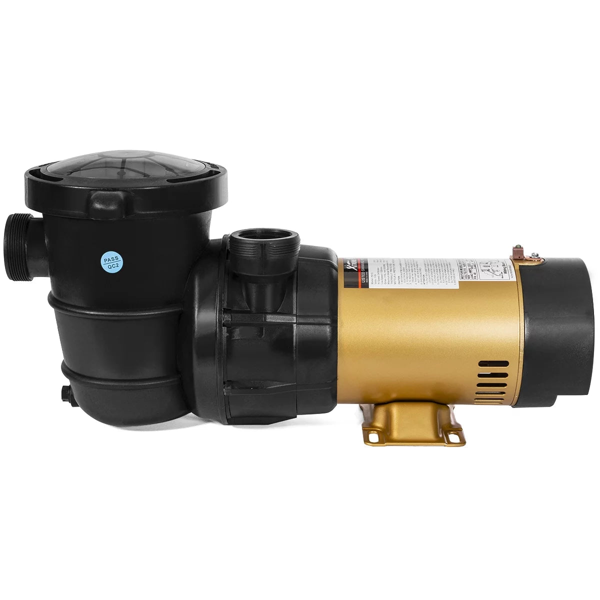 XtremepowerUS 1.5HP High Flow Variable 2-Speed Swimming Pool Pump Energy Efficient Above-Ground Pool Spa Pump