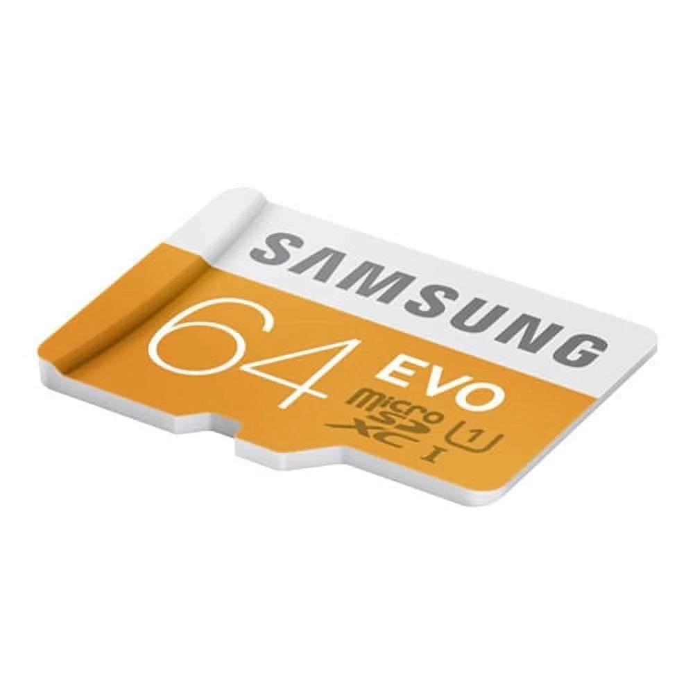 With Samsung Galaxy S10e S10+ S10 - Samsung Evo 64GB MicroSD Memory Card MicroSDXC High Speed O7O