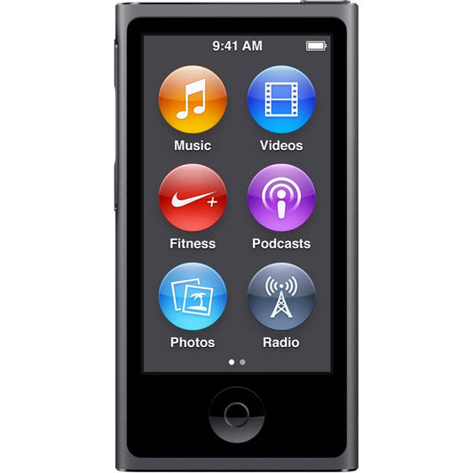 Apple 8th Gen 16GB Space Gray | MP3 Player -Used Fair Condition | Silicone Case + Screen Protector + 1 Year Warranty