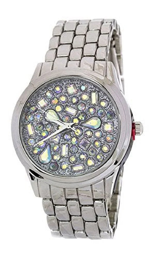 Women's Mixed Crystal Glittered Fashion Watch