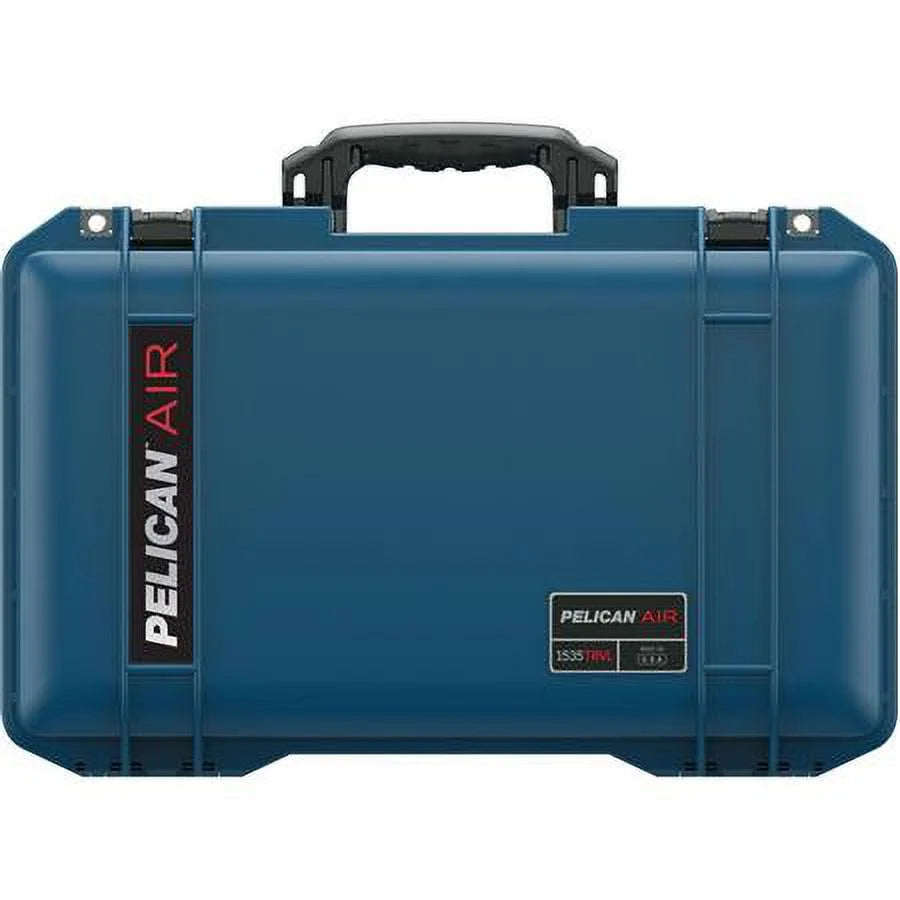 1535TRVL Wheeled Carry-On Air Travel Case with Lid Organizer and Packing Cubes, Indigo