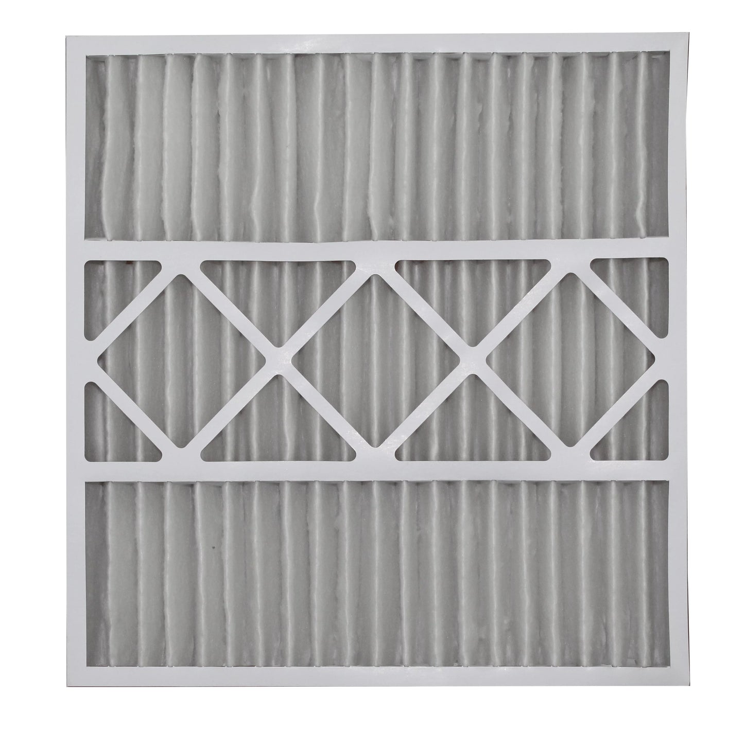 Aerostar 24x25x5 MERV 8, Carrier Replacement Pleated Air Filter, 24x25x5, Box of 2