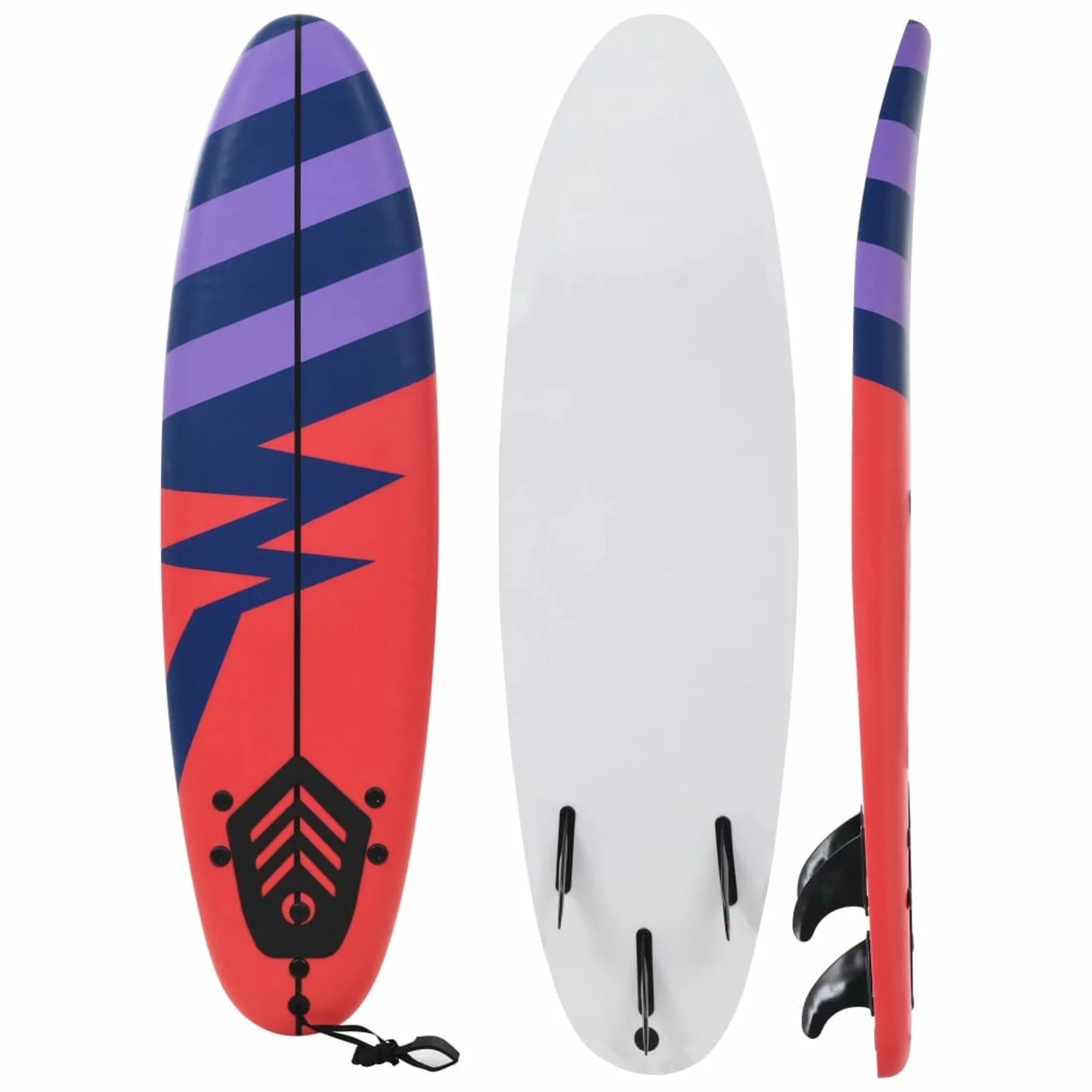 Andoer Surfboard 66.9" Stripe