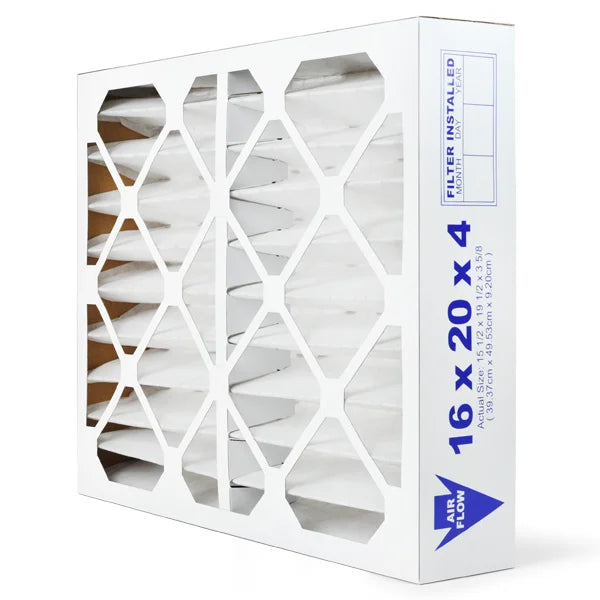 AIRx Filters 16x20x4 MERV 8 HVAC AC Furnace Air Filter Replacement White Rodgers FR1000M-108 FR1000M-111, Dust 6-Pack, Made in the USA