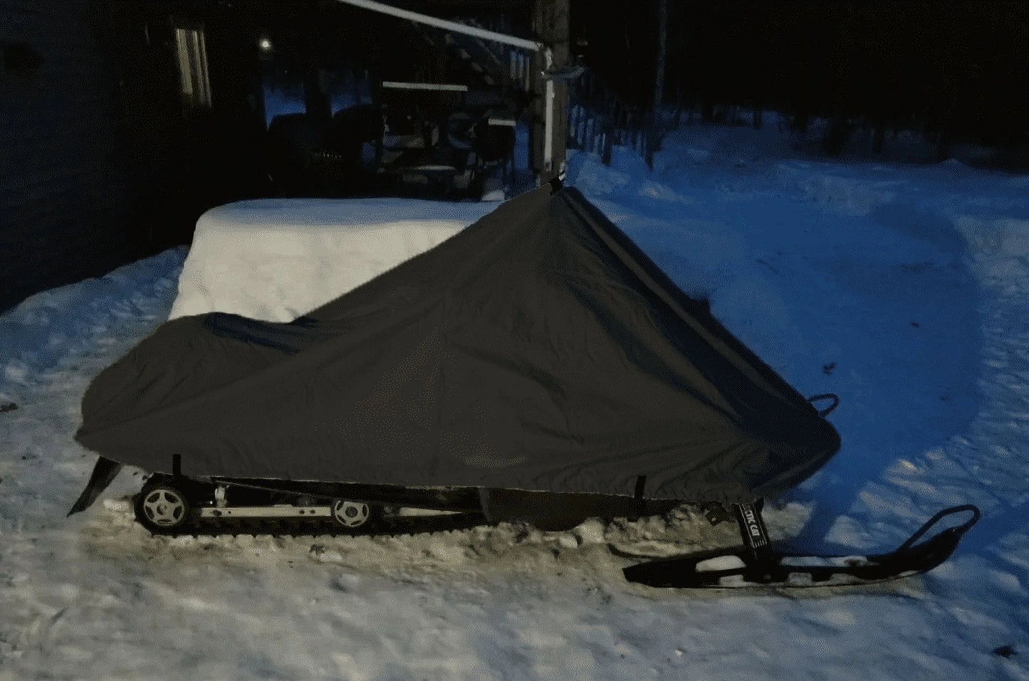 200 Denier Storage Snowmobile Wrap the 2004-2006 Ski Doo Bombardier Model GSX SPORT Snowmachine Sled. All Black.