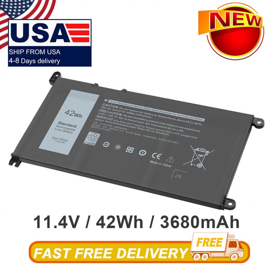 42Wh YRDD6 Battery Dell Inspiron 15 3493 3584 3593 5480 5485 5491 FAST USPS