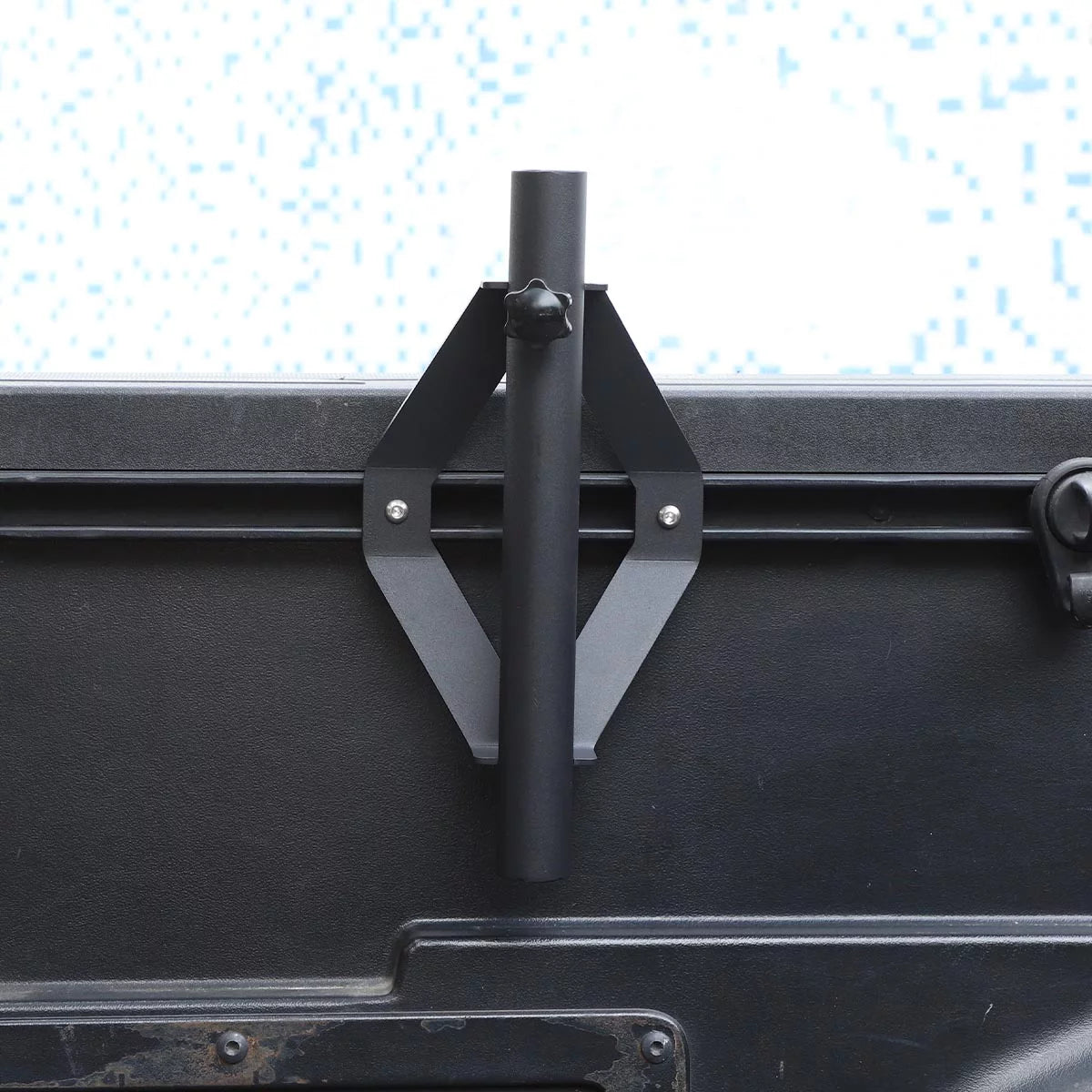 TINKI Truck Flag Pole Mount Holder Fit 2005-2021 Toyota Tacoma/2007-2021 Tundra Bed Rail System