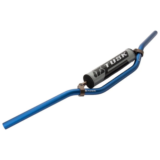 Tusk T-10 Aluminum 7/8" Handlebar YZ High Bend Blue For Cannondale C440 2002