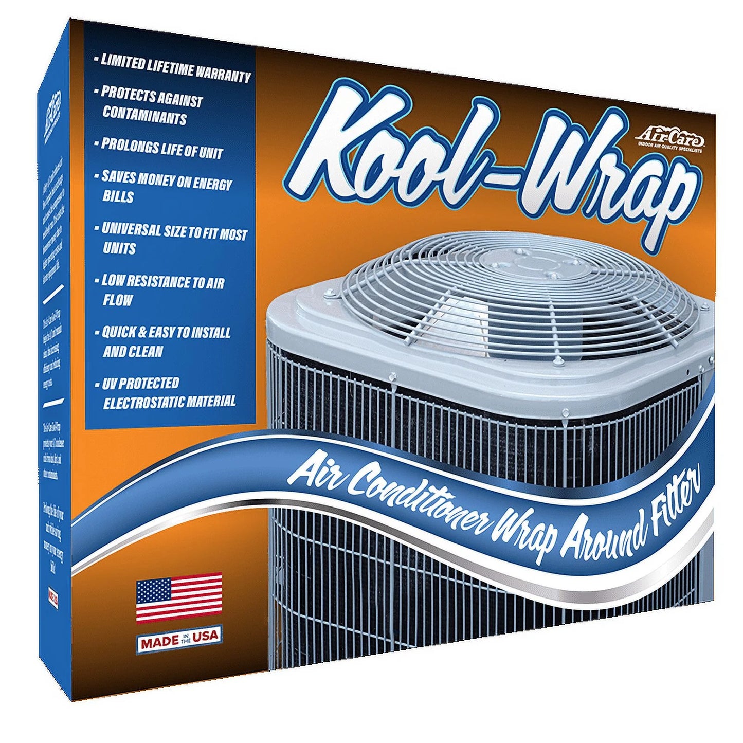 Air-Care Kool-Wrap Universal Air Condenser Filter