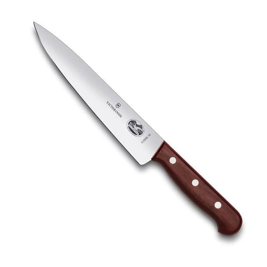 Swiss Army Brands 2019 7 in. Victorinox Kitchen Wood Chefs Straight, Narrow & Stiff Blade