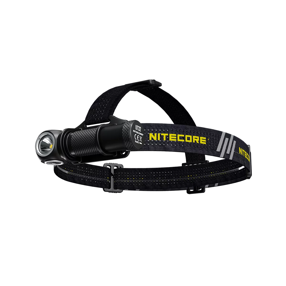 Value Bundle: Nitecore UT32 Dual Emitter Headlamp - XP-L2 V6 (5700K, Cool White) - XP-L V6 (3000K, Warm White) with 1xNitecore NL1834R USB Rechargeable Battery and 1xFree ECO-SENSA USB Cable