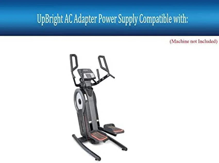 UpBright 9V AC/DC Adapter with ProForm Cardio HiiT L6 HiiTL6 Cross Trainer Stepper Elliptical Model PFEL07920 PFEL07920.0 PFEL079200 Pro-Form iFit 9VDC Power Supply Cord Battery Charger PSU