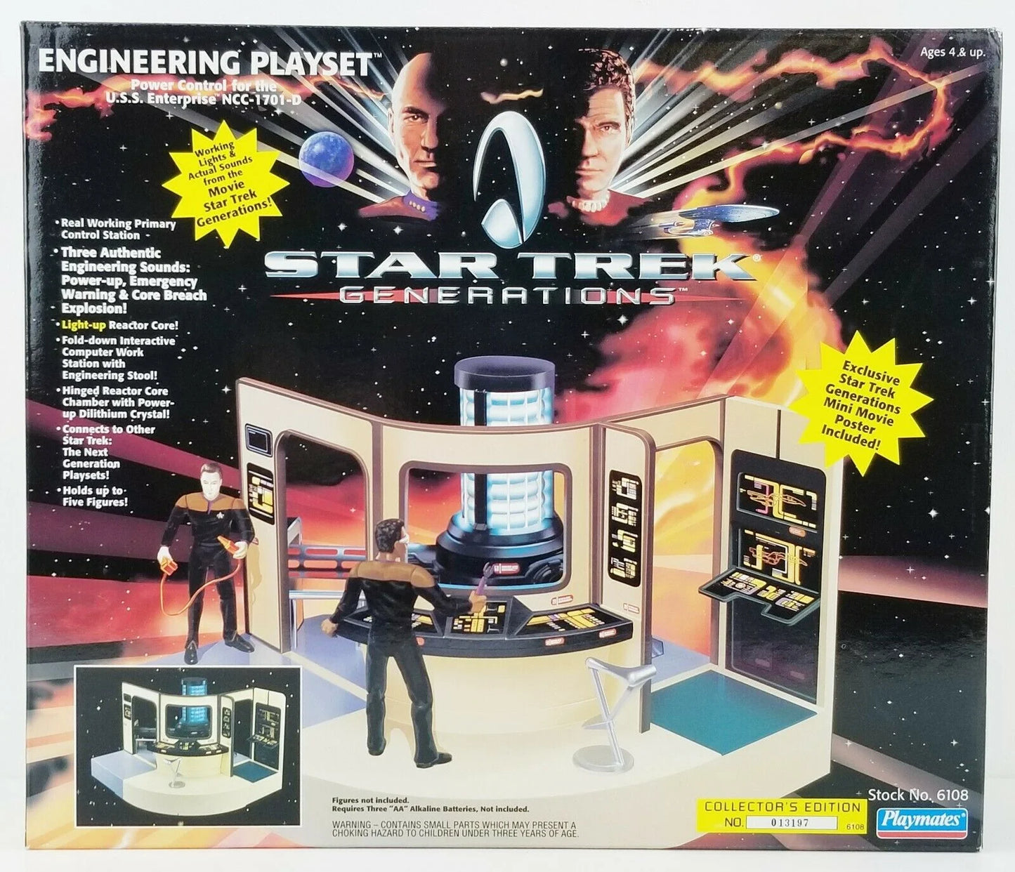 Star Trek Generations Engineering Playset