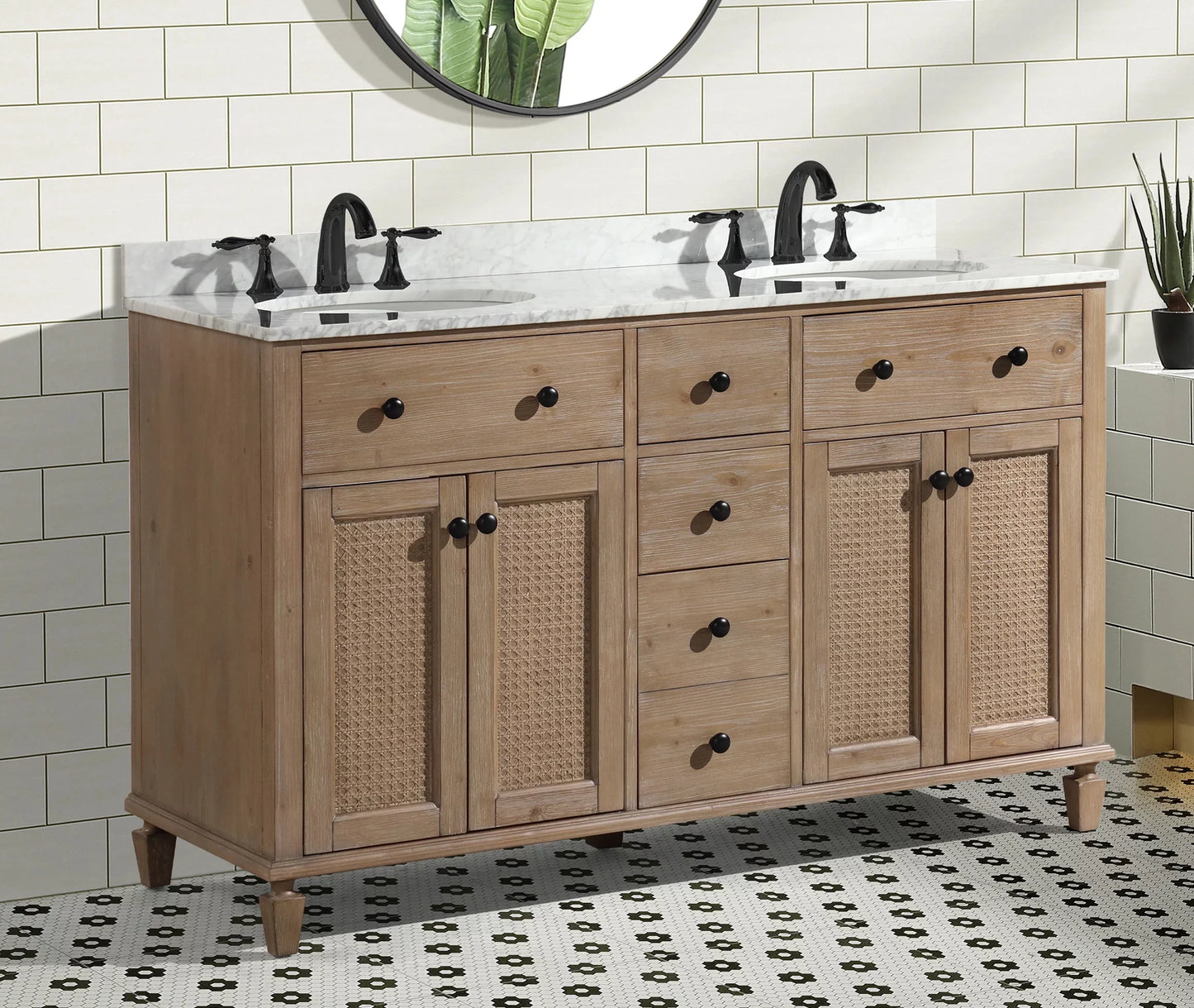 Annie 55 Bathroom Vanity ed Fir