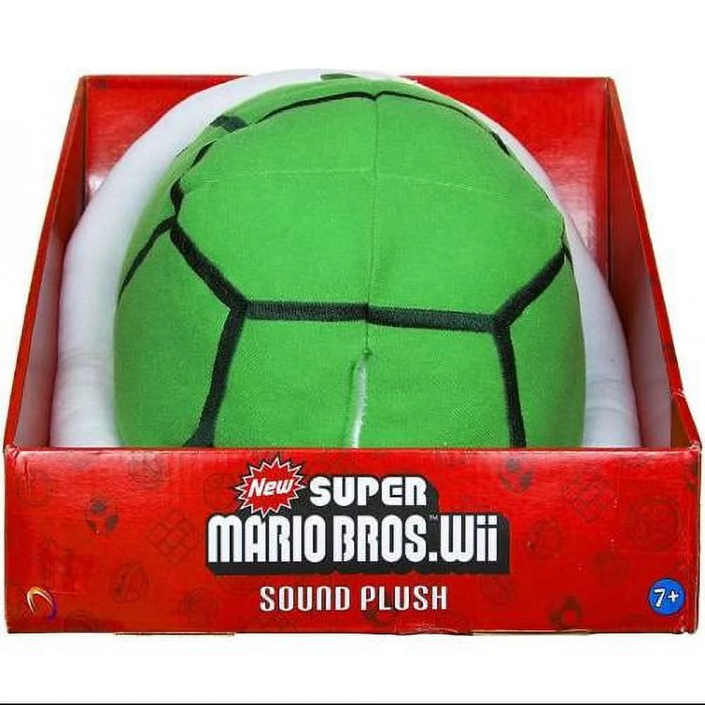 Super Mario Bros. Wii Sound Plush Green Koopa Shell by Global Holdings