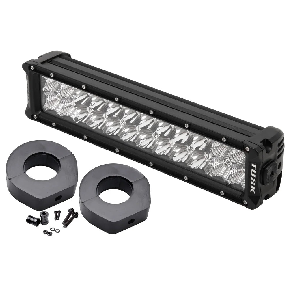 Tusk V2 LED Light Bar Kit 12" Straight For POLARIS RZR Trail S 1000 Ultimate 2021-2022