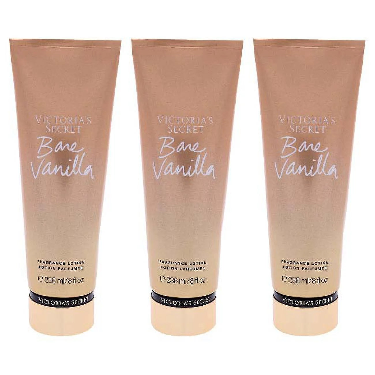 VICTORIA SECRET BARE VANILLA BODY LOTION 8.0 OZ BARE VANILLA/VICTORIA SECRET BODY LOTION 8.0 OZ (236 ML) (W)