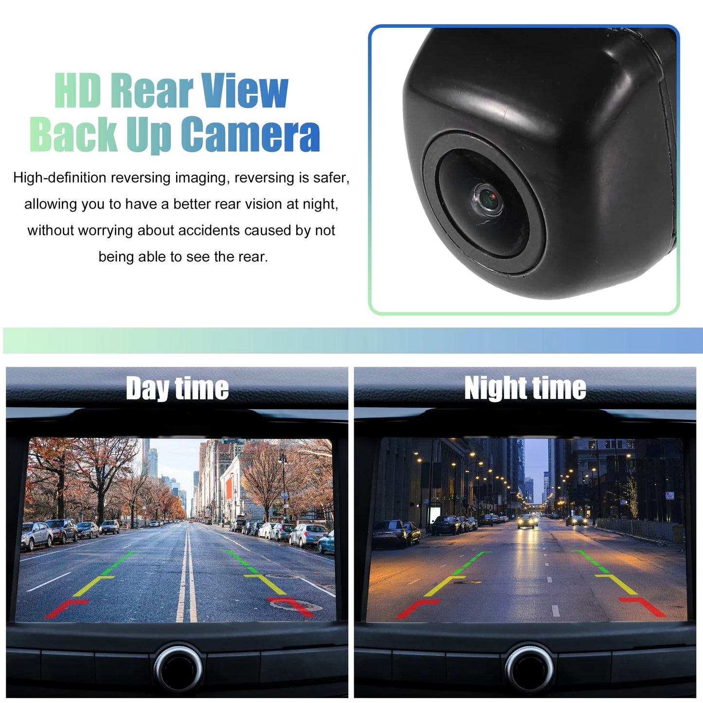 Unique Bargains Rear View Camera Back Up Camera Rear Park Assist Reverse Camera Hyundai Santa Fe Sport 2017-2018