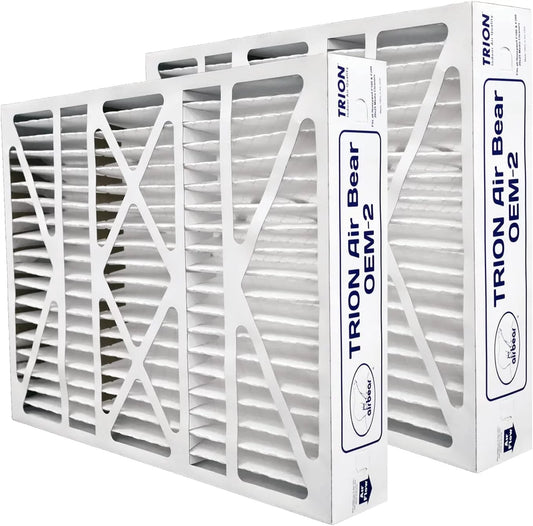 Air Filter 20X25x4 (2-Pack, MERV 13) Replacement Filter For FC100A1037 / FC200E1037, Actual Size 19.83”X24.75”X4.375”