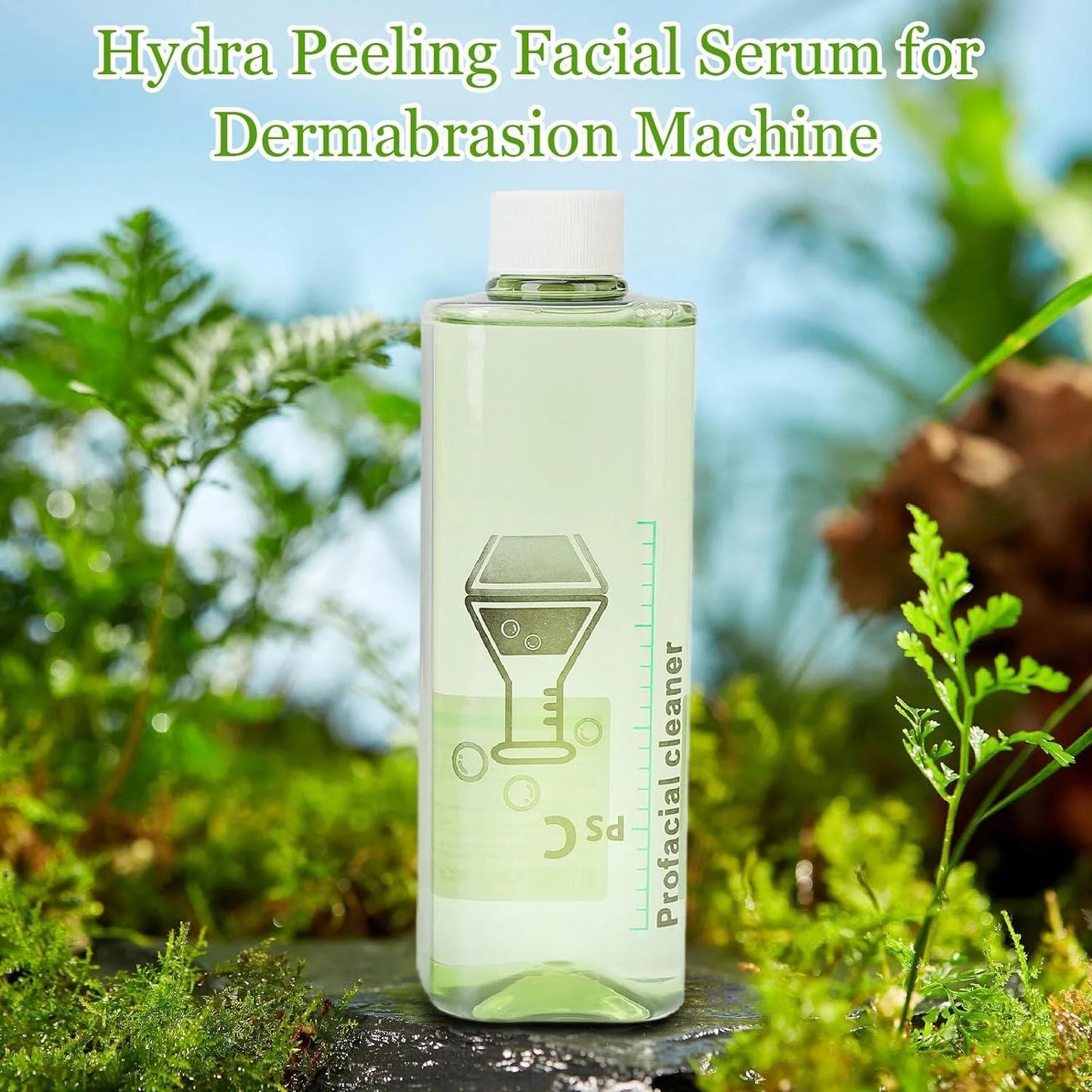 4pcs Hydra Peeling Facial Serum Dermabrasion Machine Deep Cleansing Hydro Dermabrasion Solution Daily Skin Care Brightening and Hydrating Facial Serum