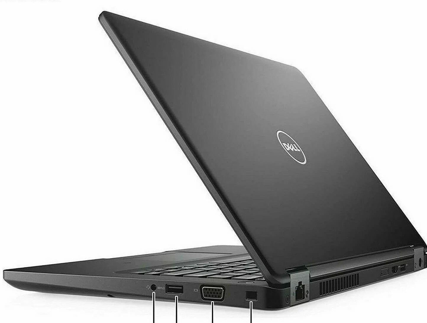 USED Dell Latitude 5480 Business Laptop, 14.0'' HD (1366 x 768) Non-Touch, Intel 6th Gen Core i5-6300U, 16GB RAM, 256GB SSD, Intel HD 520 Graphics, Windows 10 Pro