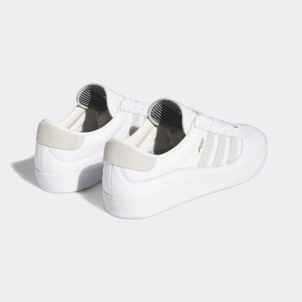 Adidas Puig Indoor Shoes - White/White/Customized - 9.5