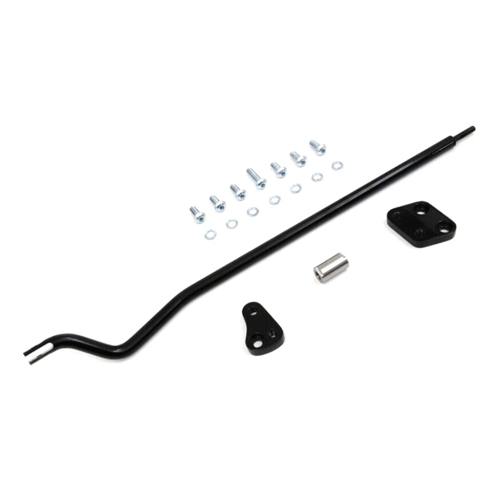 Teledu Reduced Reach Forward Control Adapter Kit Gloss Black For 2006-2017 Dyna