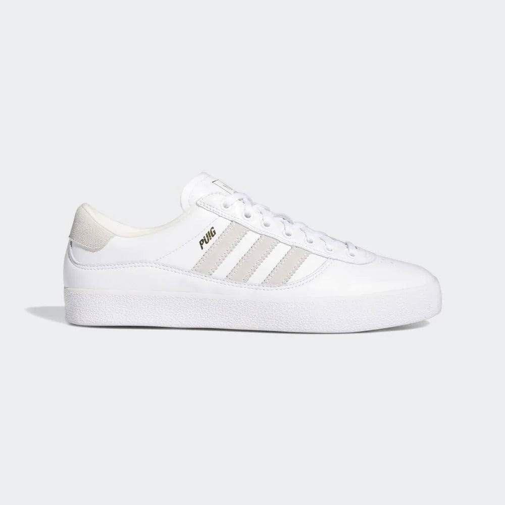 Adidas Puig Indoor Shoes - White/White/Customized - 9.5