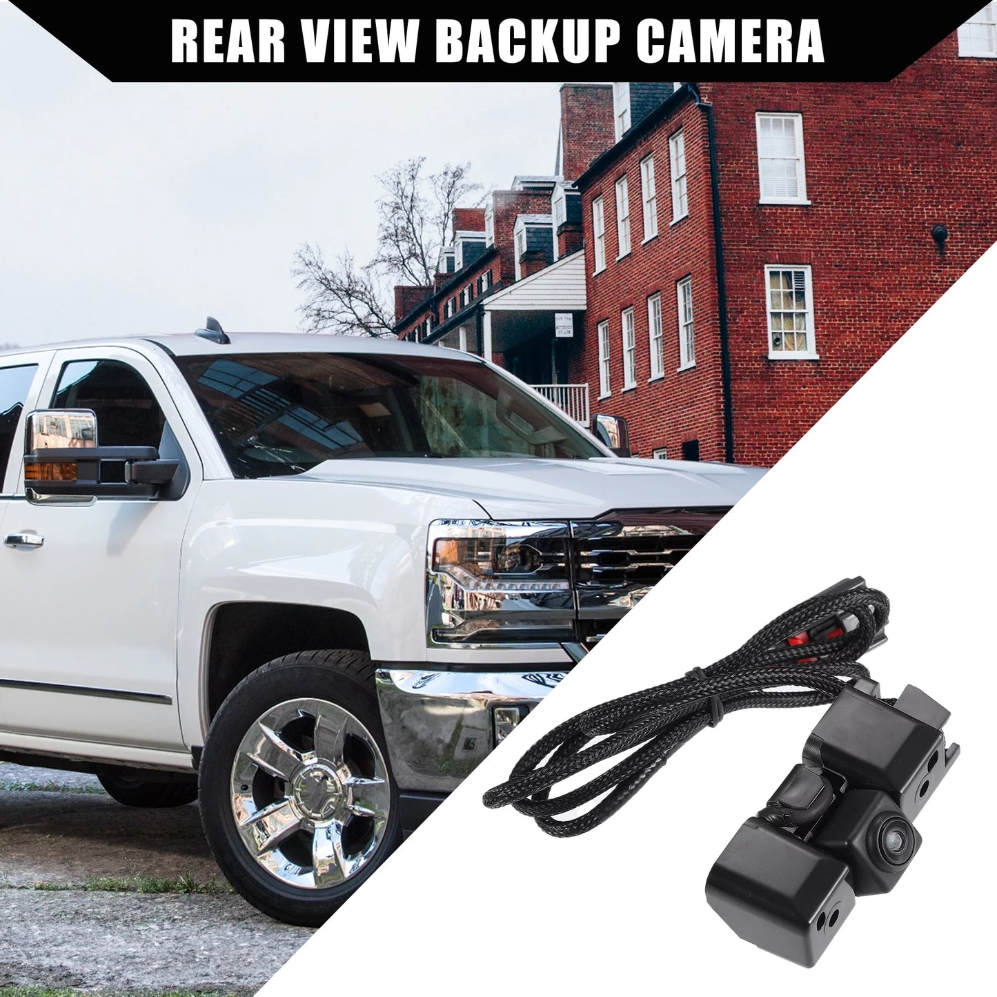 Unique Bargains No.22803702 Rear View Backup Camera Chevy Silverado Cheyenne 2014 2015 GMC Sierra 1500 2500 HD