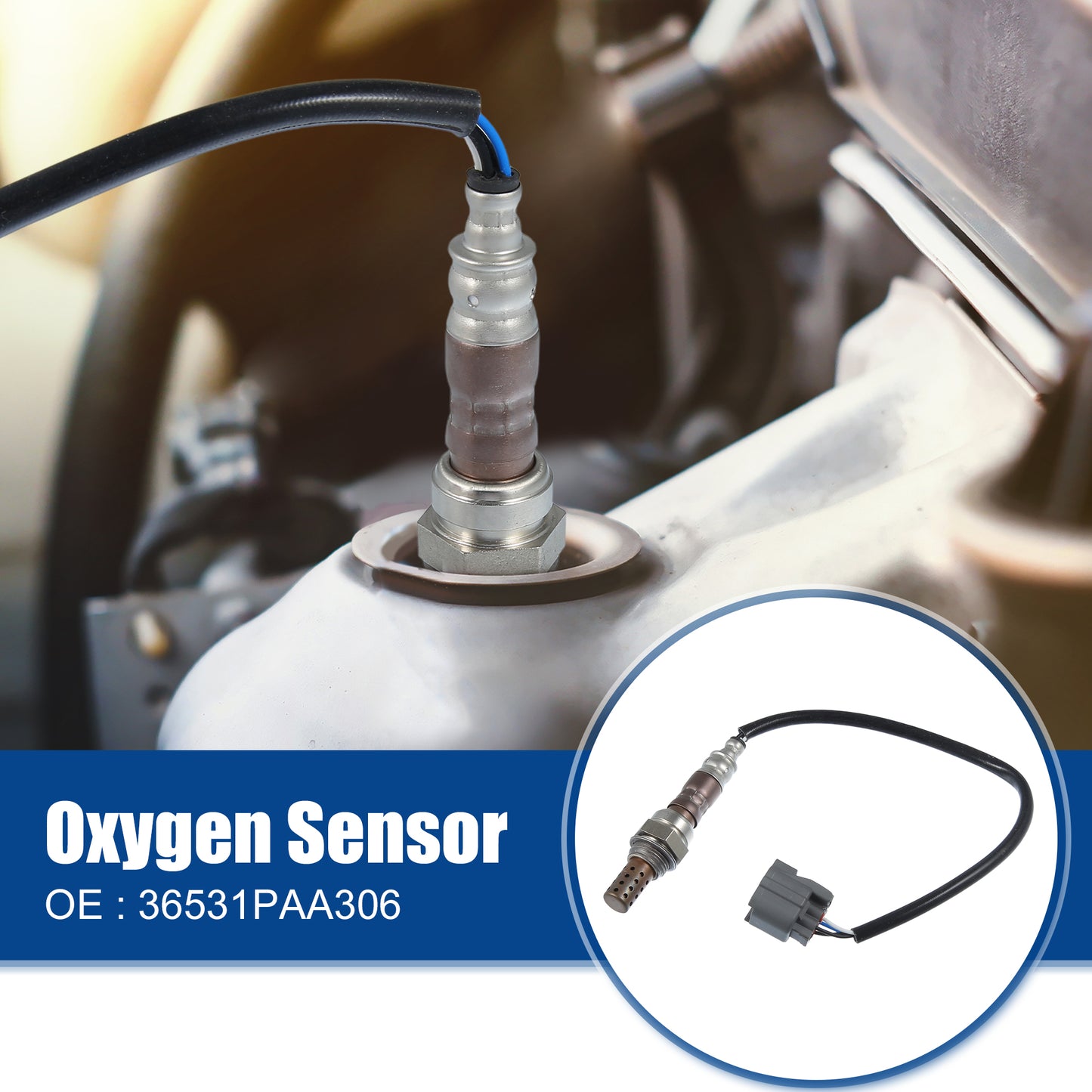 Unique Bargains Car Air Fuel Ratio Oxygen Sensor Replacement Fit Honda Accord EX 2.3L L4 - Gas 3.0L V6 - Gas 2000