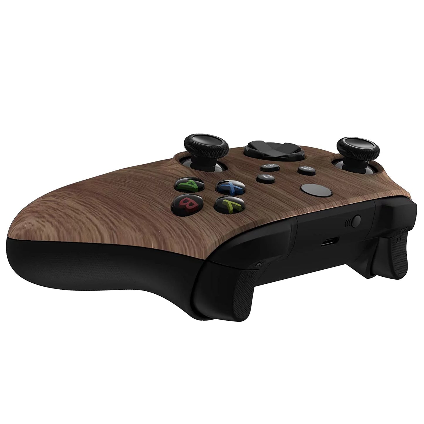 Xbox Custom Modded Rapid Fire Controller - Includes Largest Variety of Modes - Master Mod - Woodgrain Soft Touch (Wood)