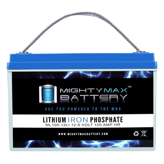 12V 100AH Lithium Replacement Battery Off-Grid RV Solar System