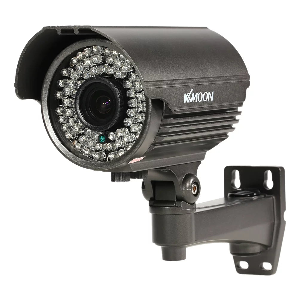 1080P AHD CCTV Analog Camera with 2.8~12mm Manual Zoom Varifocal Lens - 1/3” Sony CMOS 2.0MP, IR-CUT 72 IR LEDs, Night Vision, proof, Indoor Use, PAL System