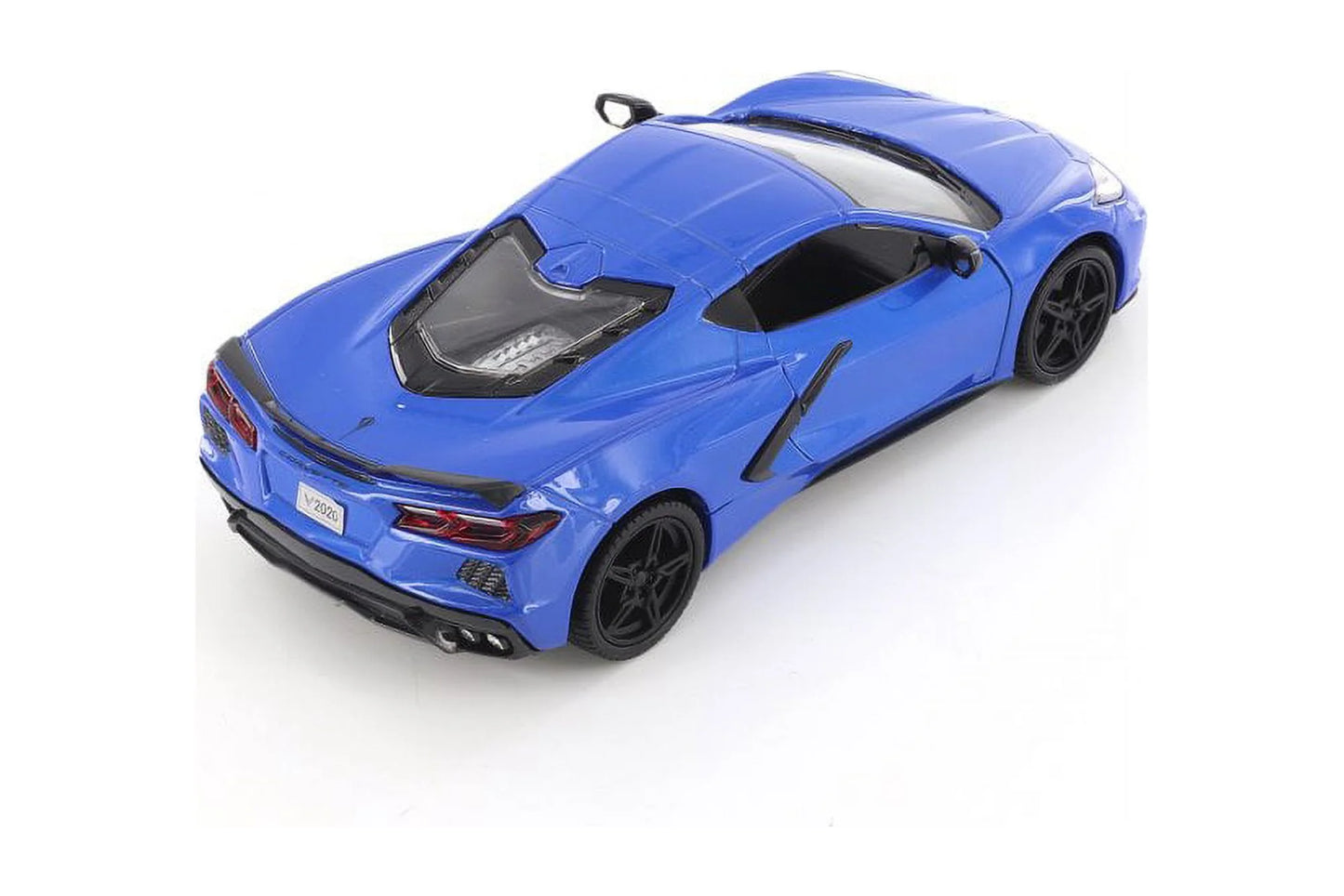 2020 Chevy Corvette C8 Stingray, Blue - Showcasts 79360/16D - 1/24 scale Diecast Model Toy Car