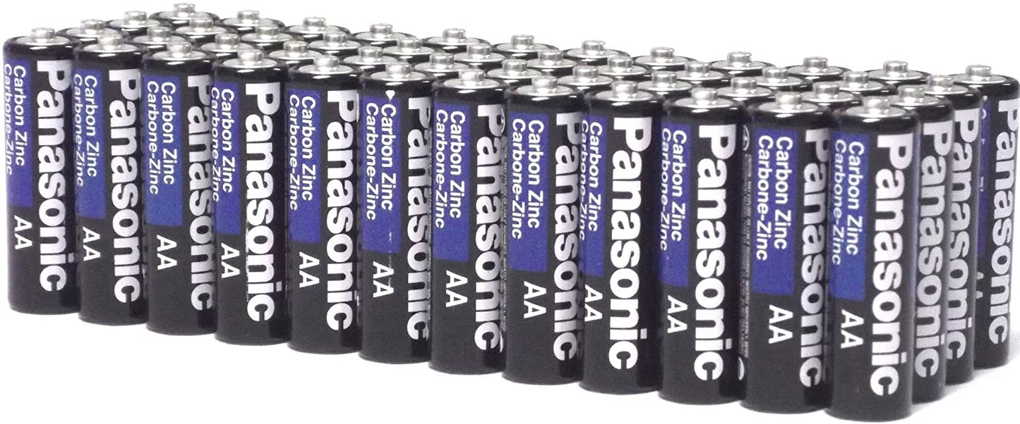 200 Pack Wholesale Lot Panasonic Super Heavy Duty AA Batteries