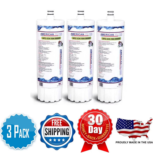 AFC Brand , Water Filters , Model # AFC-CH-300-12000K , with 3M® Cuno® 55817-27 - 3 Pack - Made in U.S.A.