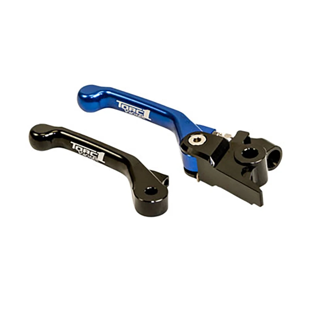 TORC1 Racing Vengeance V2 Flex Front Brake Lever Black/Blue With Sherco 125 SE-R 2021