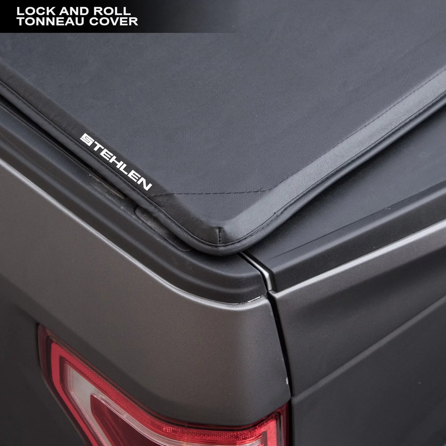 Stehlen 714937188747 Lock And Roll Up Tonneau Coating - Black For 2015-2022 Chevy Colorado / GMC Canyon 6 Feet ( 72" ) Bed