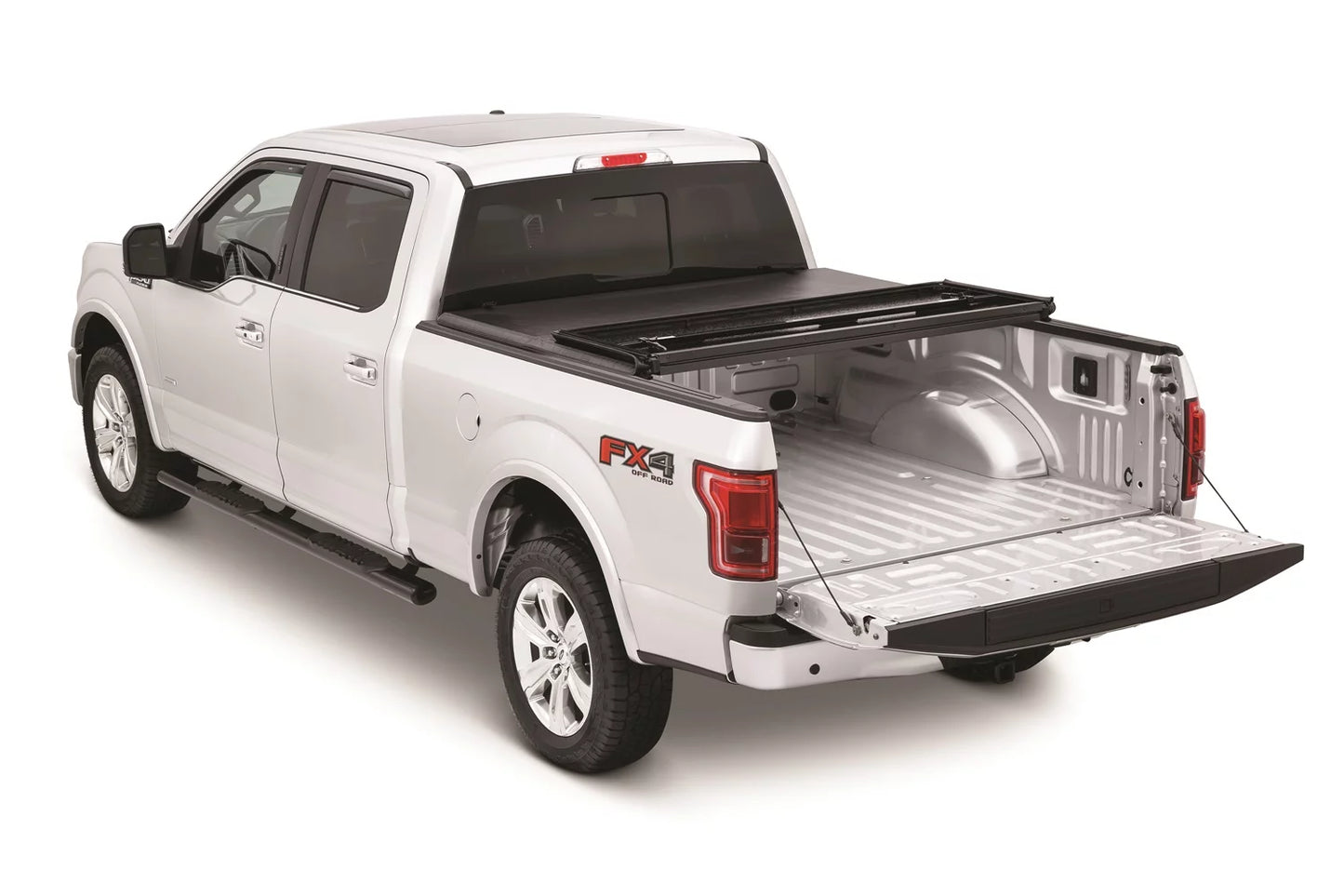 Tonno Pro Hard Fold, Hard Folding Truck Bed Tonneau Wrap | HF-355 | Fits 2009 - 2014 Ford F-150 5' 7" Bed (67")