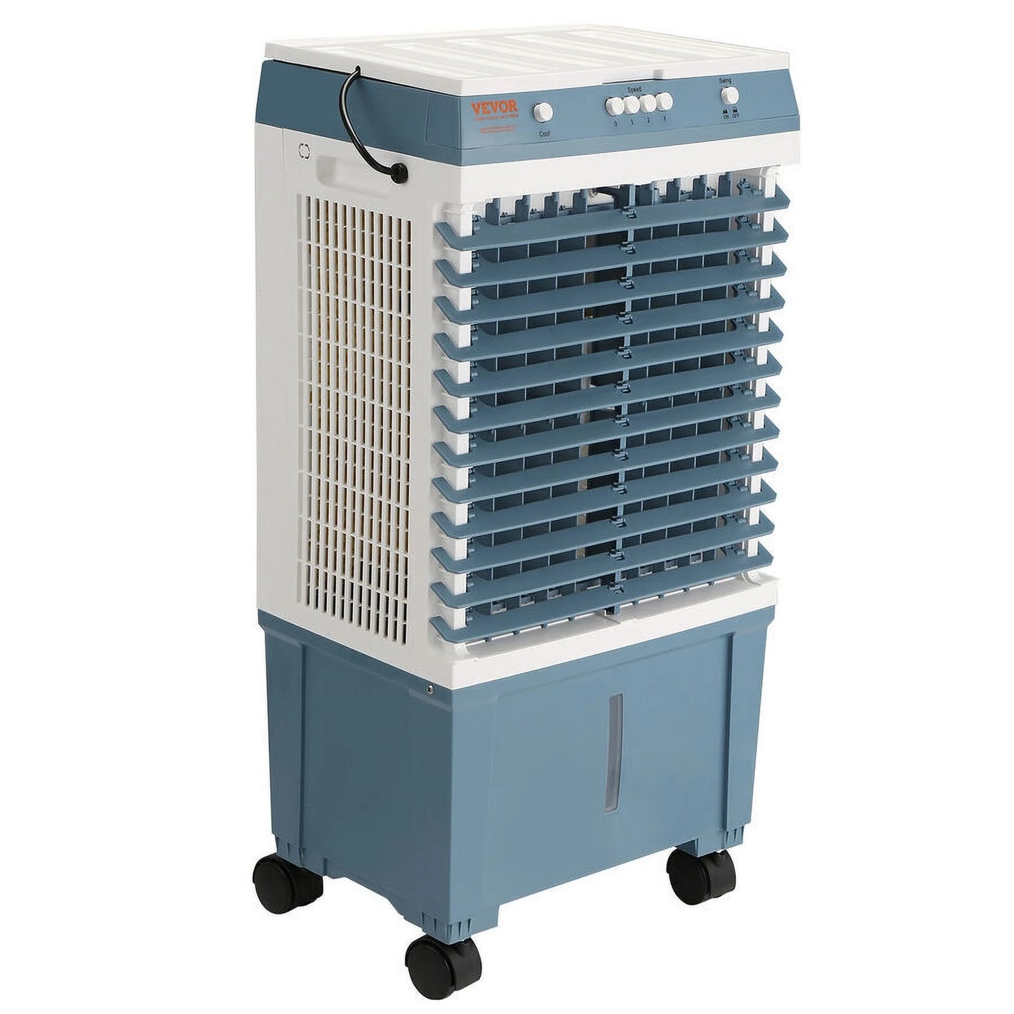 VEVOR Evaporative Cooler, Swamp Cooler, 3-in-1, 1400 CFM, 5 Gal